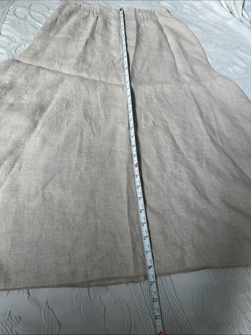 J. Jill Beige Linen Maxi Skirt - Picture 7 of 7